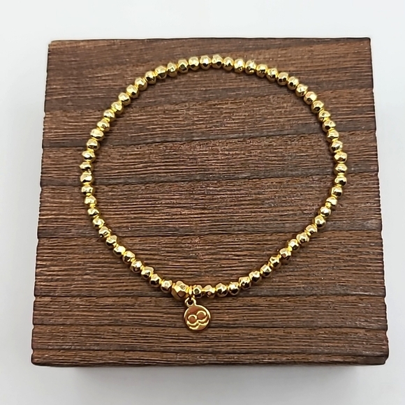 Gorjana Gold Gypset Delicate Stretch Bracelet - Picture 3 of 4